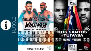 TUF Finale & UFC Fight Night dos Santos vs Tuivasa breakdown and predictions