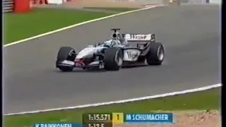 Spa 2002 Qualifying Kimi Raikkonen Final Hot Lap