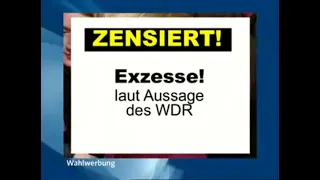 APPD Wahlwerbespot zu Bundestagswahl 2005 - Zensierte Version - TV Austrahlung