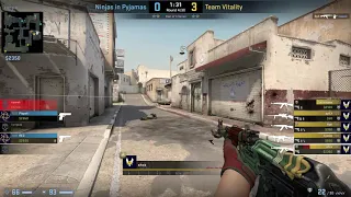 CS:GO POV Demo Vitality Shox (26/11) vs NiP (de_dust2)