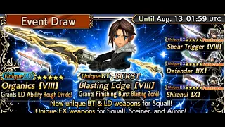 DFFOO GL Welcome to the Burst Era Banners - Squall Burst/LD Banner Free Pulls