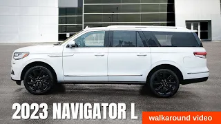 2023 Lincoln Navigator L walkaround L007