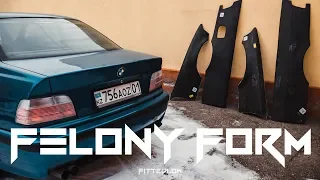 BMW e36 build stance project p.3 | СОБИРАЕМ БМВ, FELONY FORM | Fittedlow vlog s03