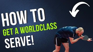 Serve Like a Pro: All the Secrets to a Dominant Table Tennis Serve!