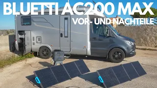 Bluetti AC200MAX - Powerstation plus Solarmodule - Eine kritische Betrachtung!