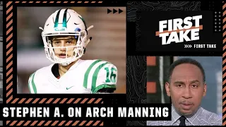 Stephen A. reacts to Arch Manning committing to Texas | First Take
