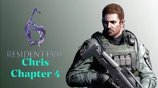 Resident Evil 6 - Chris -  Chapter 4 - Walkthrough Gameplay