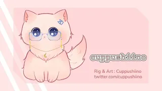 Vtuber Showcase : Cuppushiino [Cat mascot] (live 2d)