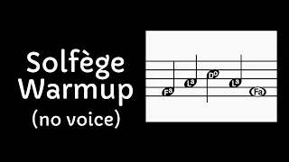 Solfège Warmup for Every Day (no voiceover)