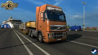 Indian Truck Driver Shipping Concrete Beams | Euro Truck Simulator 2