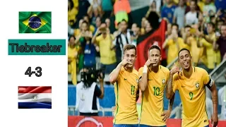 Brazil vs Paraguay 4-3 Goals Tiebreaker/penalty || All Goals Copa America 2019