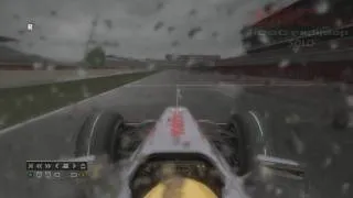 F1 2010 PC Gameplay Silverstone GP in Heavy Rain by iOGC rapljwop - iOGC.co.uk