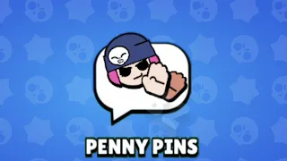 Penny Animated Pins In Brawl Stars