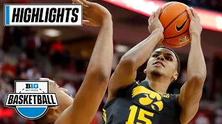 Iowa at Ohio State | Big Ten Men's Basketball | Highlights | Feb. 19, 2022