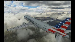 4K EXTREME - FLIGHT SIMULATOR 2020 - HEAVY TURBULENCE A320 LANDING JFK