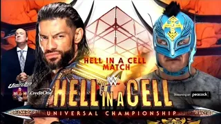 Roman Reigns vs Rey Mysterio (Universal Championship Hell in a Cell Full Match Part 3/3)