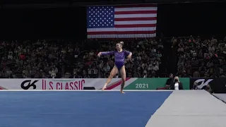 Aleah Finnegan - Floor Exercise - 2021 GK U.S. Classic - Senior Competition