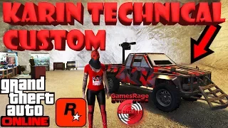 GTA5 : Karin Technical Custom Review *NEW*