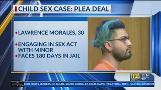 Man pleads no contest to sex act with minor