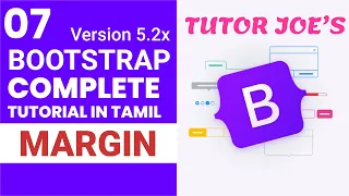 Margin in Bootstrap 5 | Tutor Joe's | Tamil