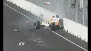 F1 аварии 2008-го года.