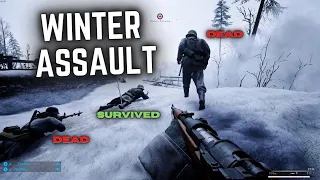 INTENSE winter battles on the NEW Haguenau map - Squad 44 Chapter 4 gameplay