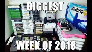 Live Video Game Hunting Ep. 44 - BIGGEST WEEK OF 2018!!