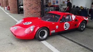 TVR Griffith in pits at Brands Hatch