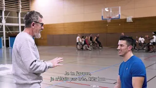 Jamy découvre le Basket fauteuil avec Sofyane Mehiaoui !