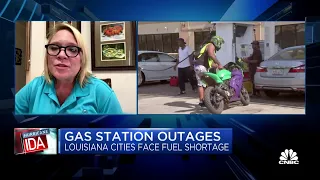 Louisiana face fuel shortages, gas station outages