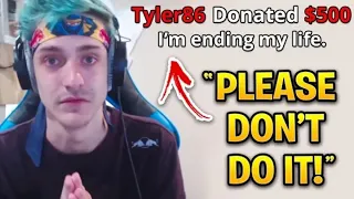 Fortnite Streamers WHO SAVED FANS LIVES! (Tfue, Ninja, DrLupo)