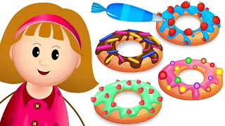 Learn How To Make A Doughnut With Elly and more Fun Learning Videos by KidsCamp