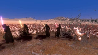 20 Jedi vs 20,000 Chickens - (Ultimate Epic Battle Simulator)