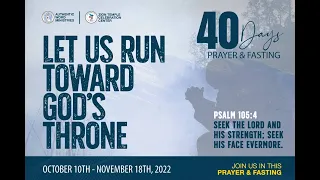 "40 DAYS OF FASTING & PRAYER" Day1 - Pastor Jean Pierre Ndungutse