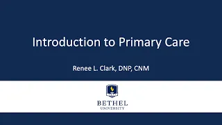 Introduction to Primary Care