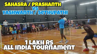 Sahasra / Prashanth vs Yashwant / Sethupathi | 1 Lakh All year India Tournament @ playfactory Avadi