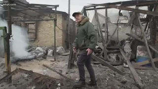 War in Ukraine: Towns and villages left in ruins