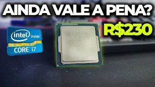 O ANTIGO CORE I7 4770K É PODEROSO PRA LEVAR OS JOGOS HOJE EM 2023? COMPREI POR R$230 NO ALIEXPRESS!