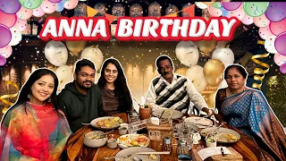 ANNA Birthday Celebration 🎉 | Dhanushree