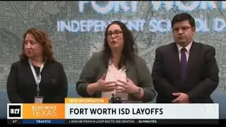 Fort Worth ISD announces layoffs