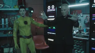 Reverse Flash & Damien Darhk Invade STAR Labs - The Flash 8x04 "Armageddon, Part 4"