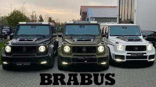 G-BRABUS INVASION! 3x G700 Brabus G-Class +DRIVE! 😱