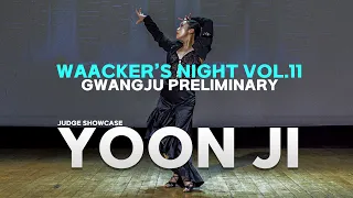 YOON JI_JUDGE SHOW WAACKER'S NIGHT VOL.11 광주