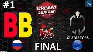 БЕТБУМ В ФИНАЛЕ! | BetBoom vs Gladiators #1 (BO5) FINAL | DreamLeague S20