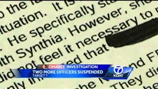 Two More Officers Suspended In Omaree Case