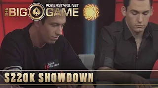 The Big Game S1 ♠️ W8, E1 ♠️ @LexVeldhuisTV vs Justin Bonomo: $220K POT♠️ PokerStars