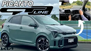 Kia Picanto 2024 Facelift│NZ POV Drive Review│GT-Line 1.25L│83hp 122Nm│