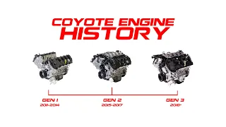 What are the differences in Coyote engine Generations? || Coyote Engine History