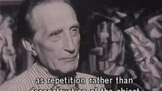 Nu descendant un escalier Marcel Duchamp interview
