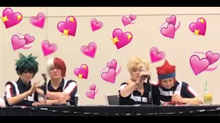 All Tododeku and KiriBaku Moments In The 2018 BNHA Panel